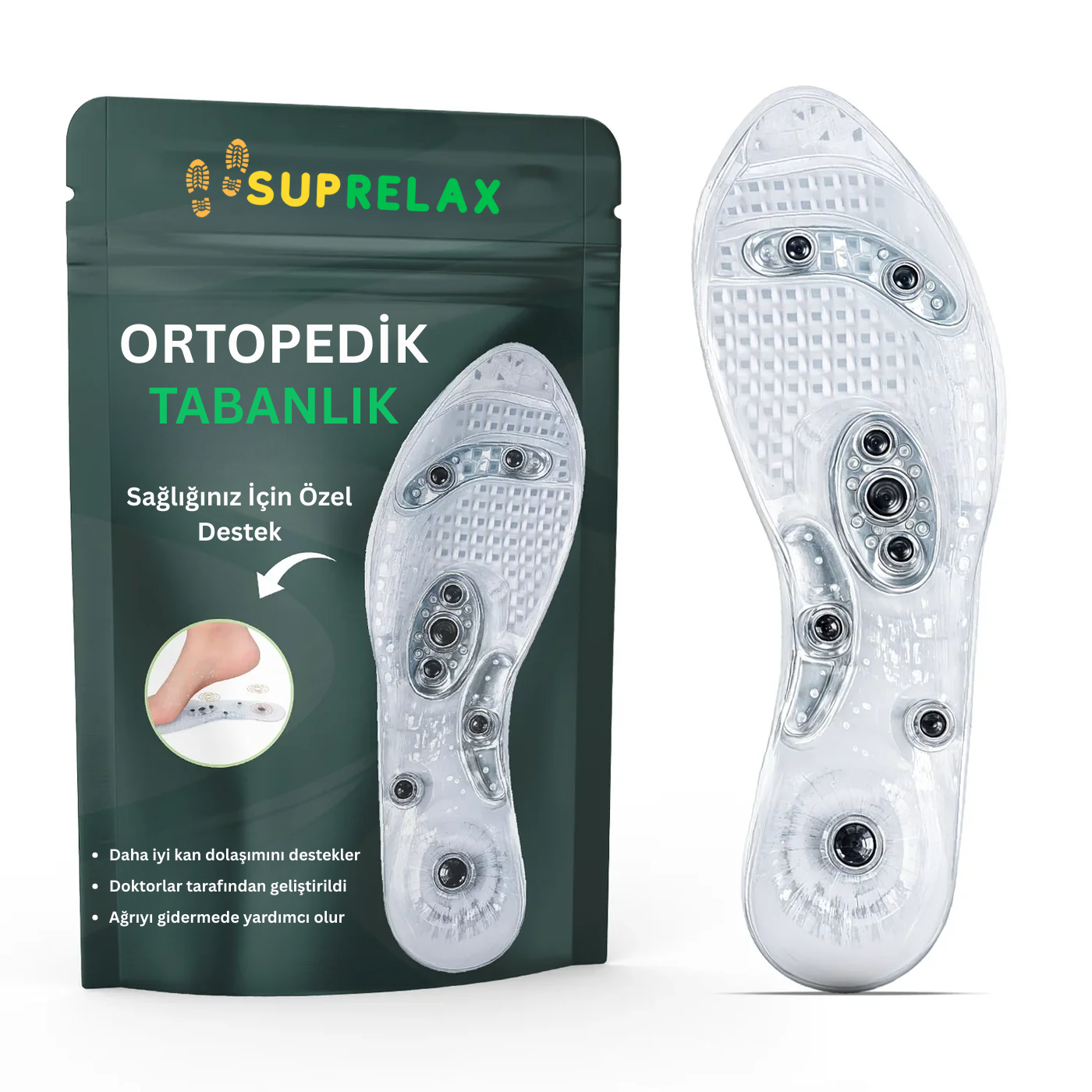 SupRelax Ultra Konfor Ortopedik Tabanlık